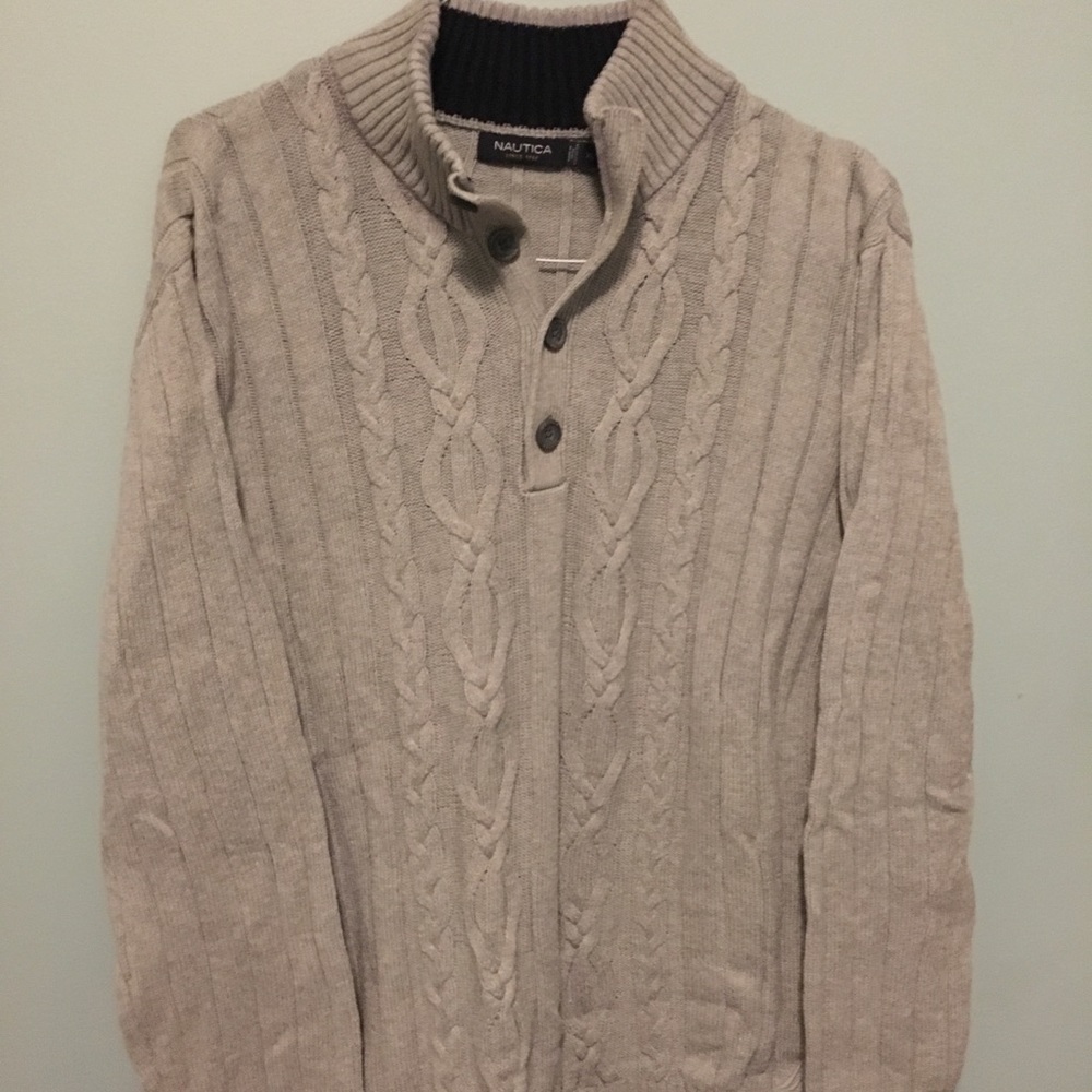 Nautica cable knit sweater